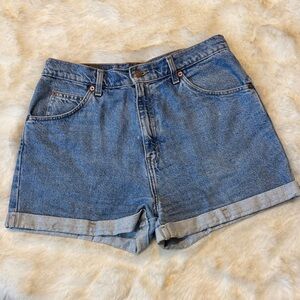 Levi’s Vintage 954 ultra high rise mom shorts cuffed hem